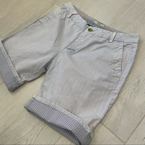 ZARA Flat Front Shorts SZ 30 - Picture 3 of 5